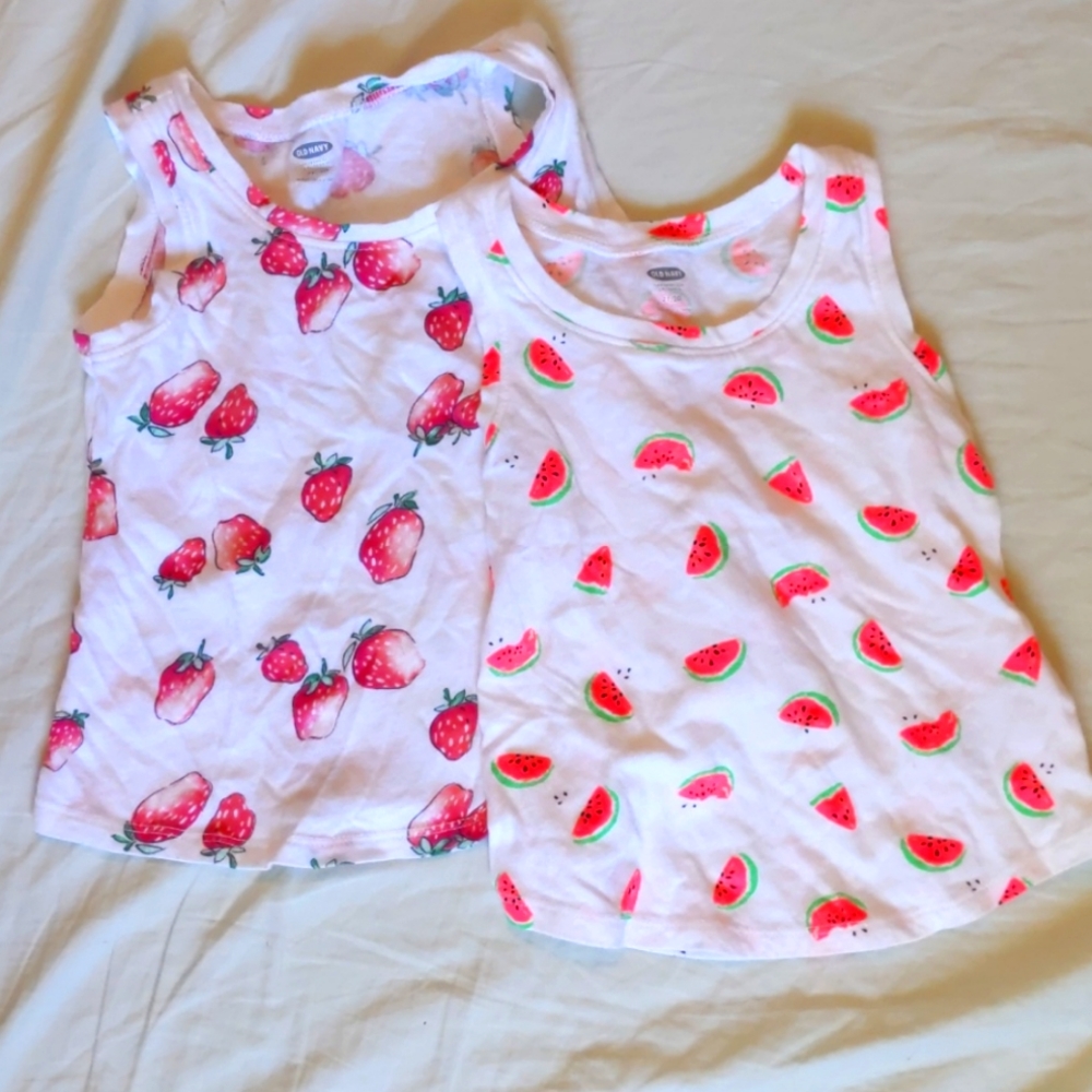 2 pack Toddler tank tops